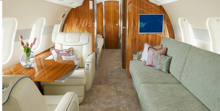 Scott Group's carpets specially created for aircraft