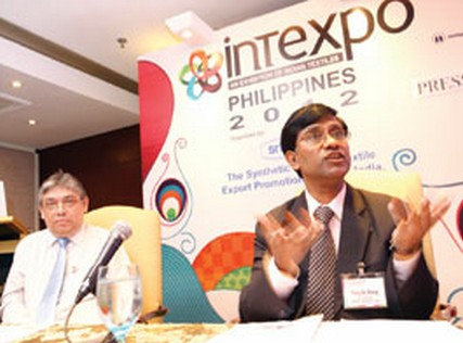 Intexpo 2012 Showcases Indian Textile in Manila, Philippines