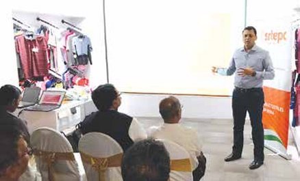 Seminar at ‘Liva Studio’,Tiruppur on Thriving Indian Man Made Fibre Textiles – A Myriad of Opportunities