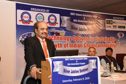 Conference On “Technology Options for Sustainable Growth of Indian Chemical Industry” held by UDCT Alumni Association (UAA) in Ahmedabad