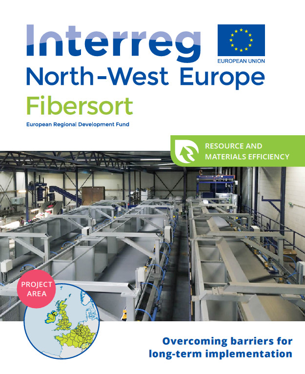 The market-ready Fibersort machine to the industry: A cutting edge automated sorting technology that revolutionises textile to textile recycling of post-consumer textiles.