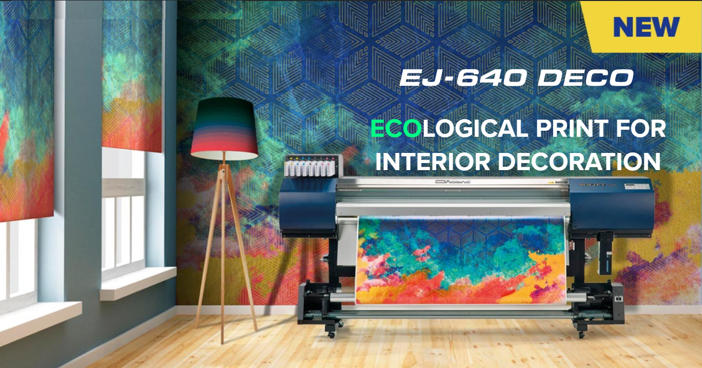 Roland EJ-640 DECO Water-based Decoration Printer: Now Available at a List Price of £17,999