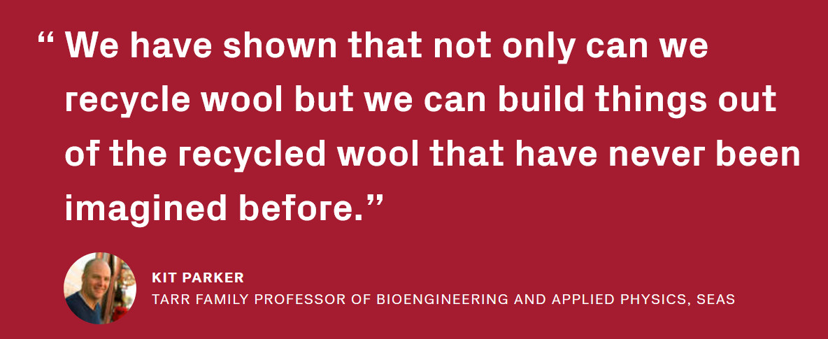 Harvard John A. Paulson School of Engineering and Applied Sciences (SEAS): Wool-like material can remember and change shape