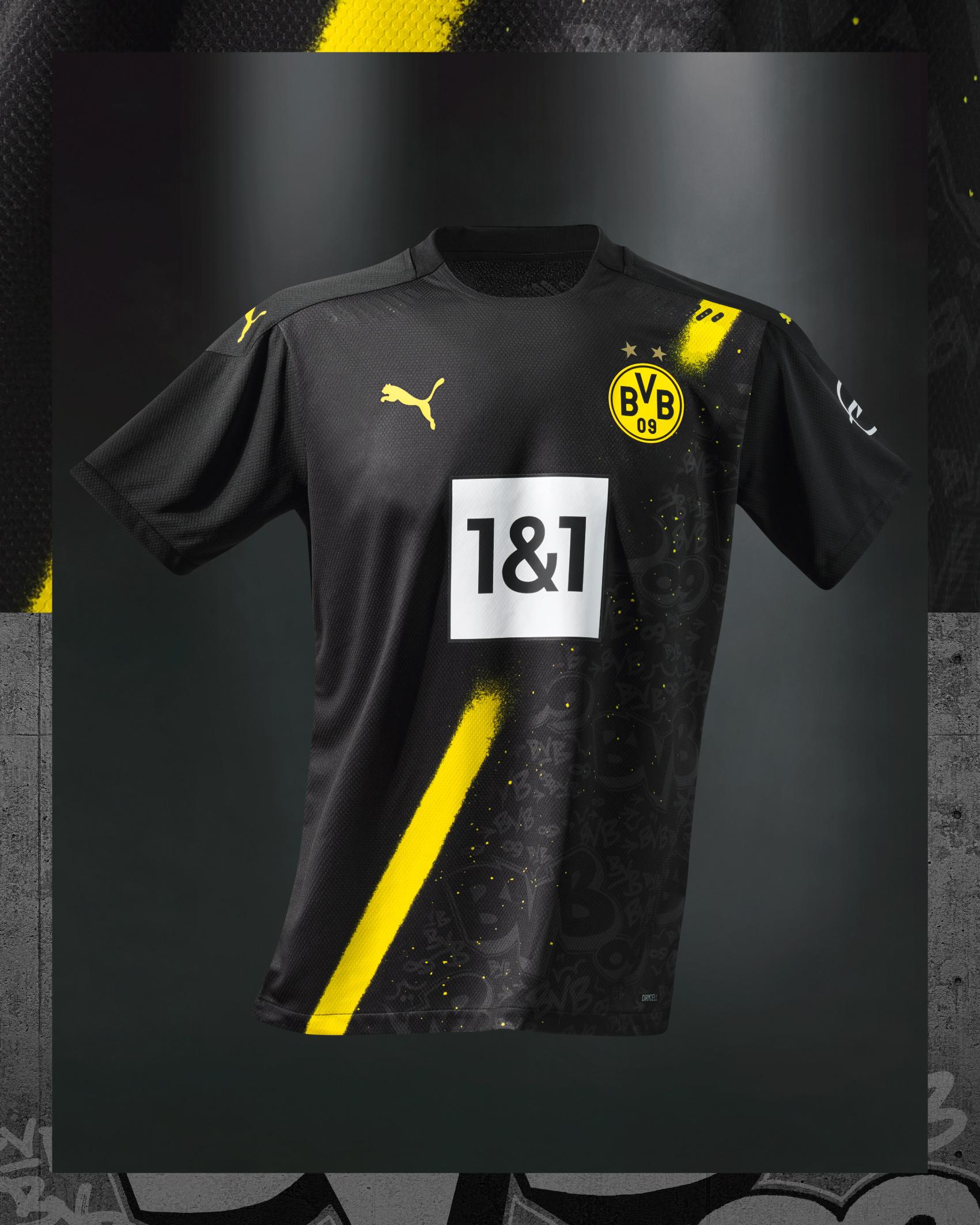 Puma unveils the new BVB Away Kit inspired by the street art of dortmund