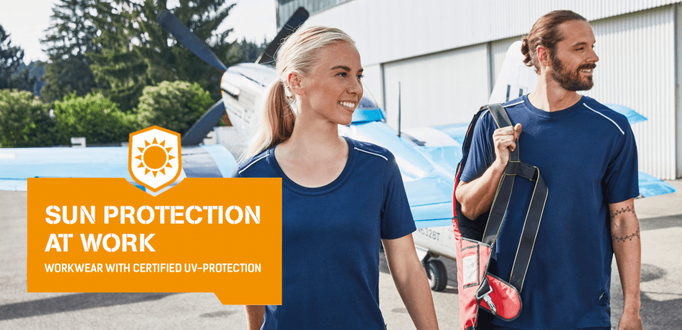 Workwear with certified UV-protection