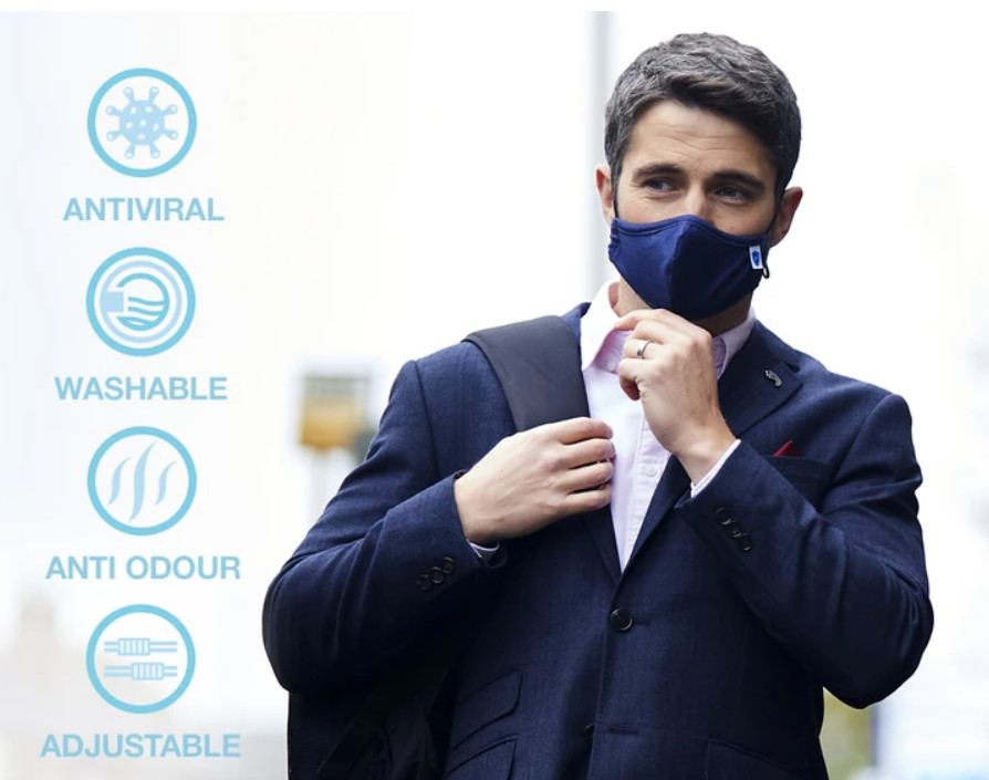 The antimicrobial treated mask that stands out from the crowd