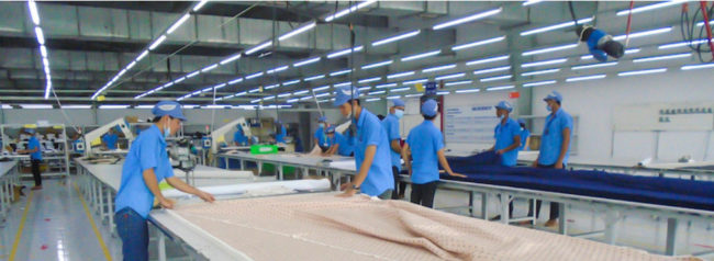 Vietnamese textile enterprise