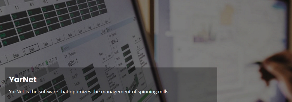 YarNet is the software that optimizes the management of spinning mills