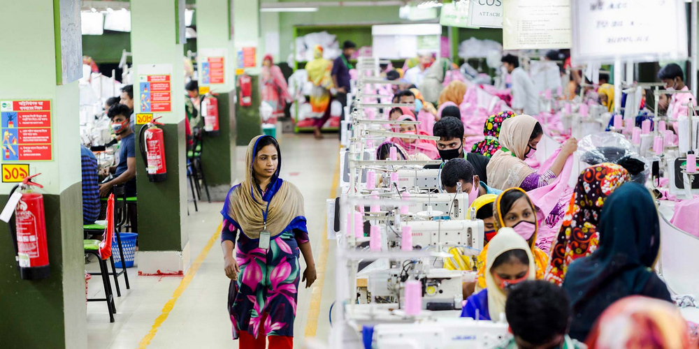 Bangladesh: Exports of Textile & Clothing Items During July-September 2021-22