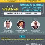 TAI Webinar on “Technical Textiles – Opportunities & Challenges” on April 23