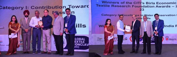 Awards for Premier Mills Pvt. Ltd and Best Colour Solutions