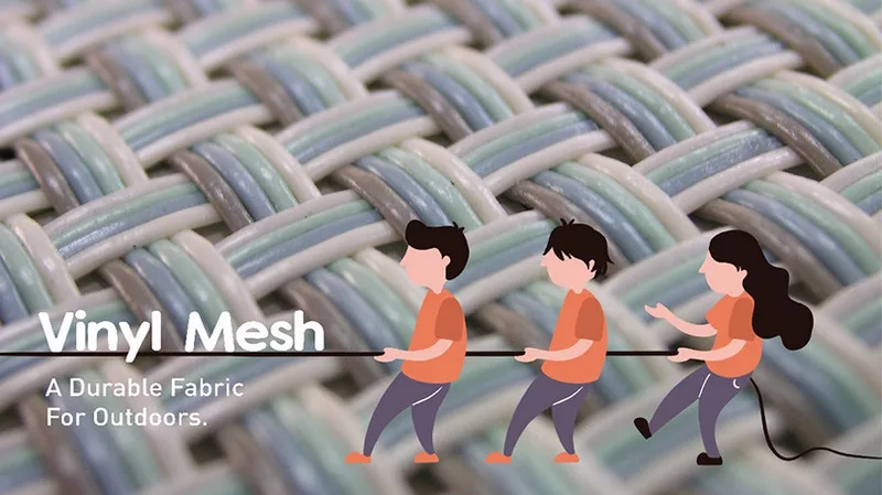 Durable Vinyl Mesh Fabrics