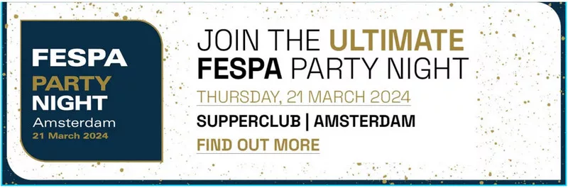 The 2024 FESPA Party Night on Thursday 21 March 2024