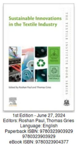 Book Release: Sustainable Innovations in the Textile Industry - New ...