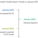 Turkish Textile Export Trends in January 2025
